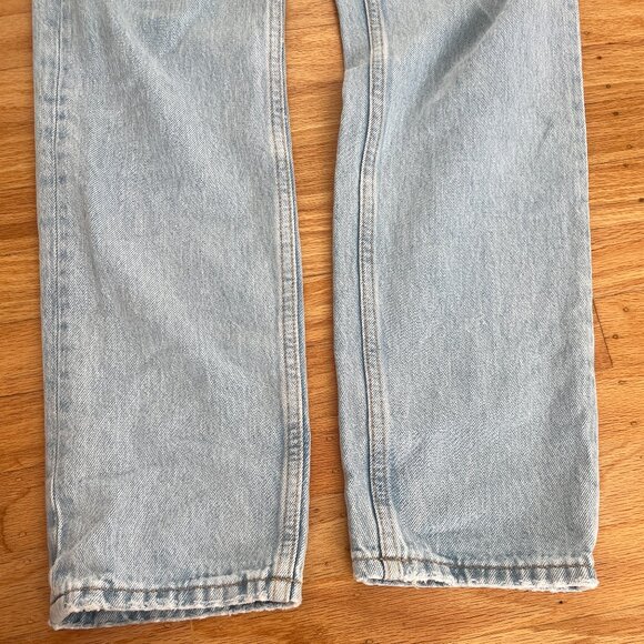 Zara Mom Fit Jean - Light Blue Wash - Picture 5 of 7